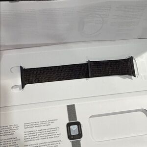 Nike Apple Watch Black Sport Loop